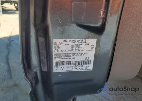 2006 Ford F150 z USA, uszkodzony, nr VIN 1FTPX12596NB41380